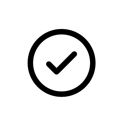 512x512 Check Mark Button Free Vector Icons Designed