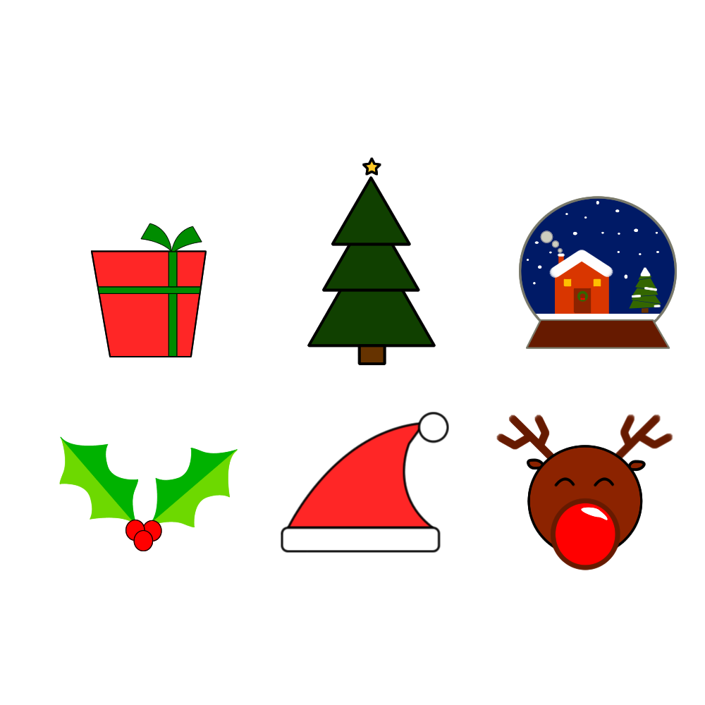 Free Christmas Icon Pack 1000x1000 Free Christmas Icon Pack