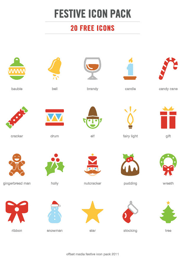 Festive Christmas Icons 656x894 Festive Christmas Icons
