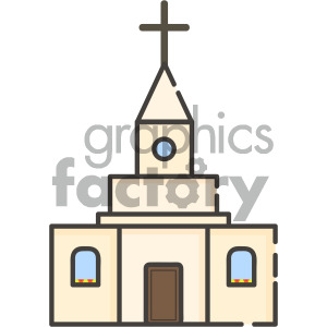 300x300 Church Vector Royalty Free Icon Art Clipart Royalty Free Gif