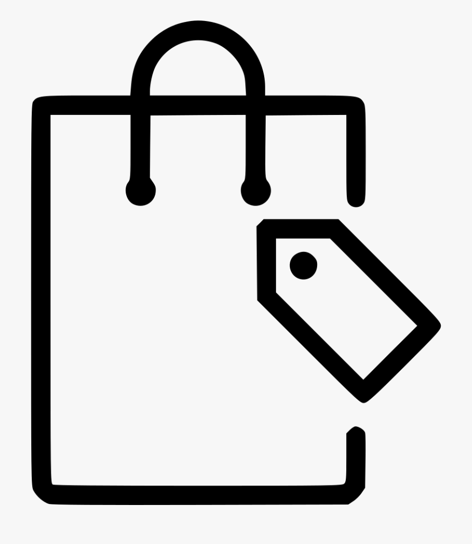 920x1060 Shopping Bag Clipart Icon Transparent