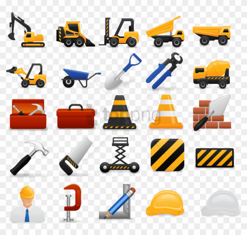 840x800 Free Png Construction Icons