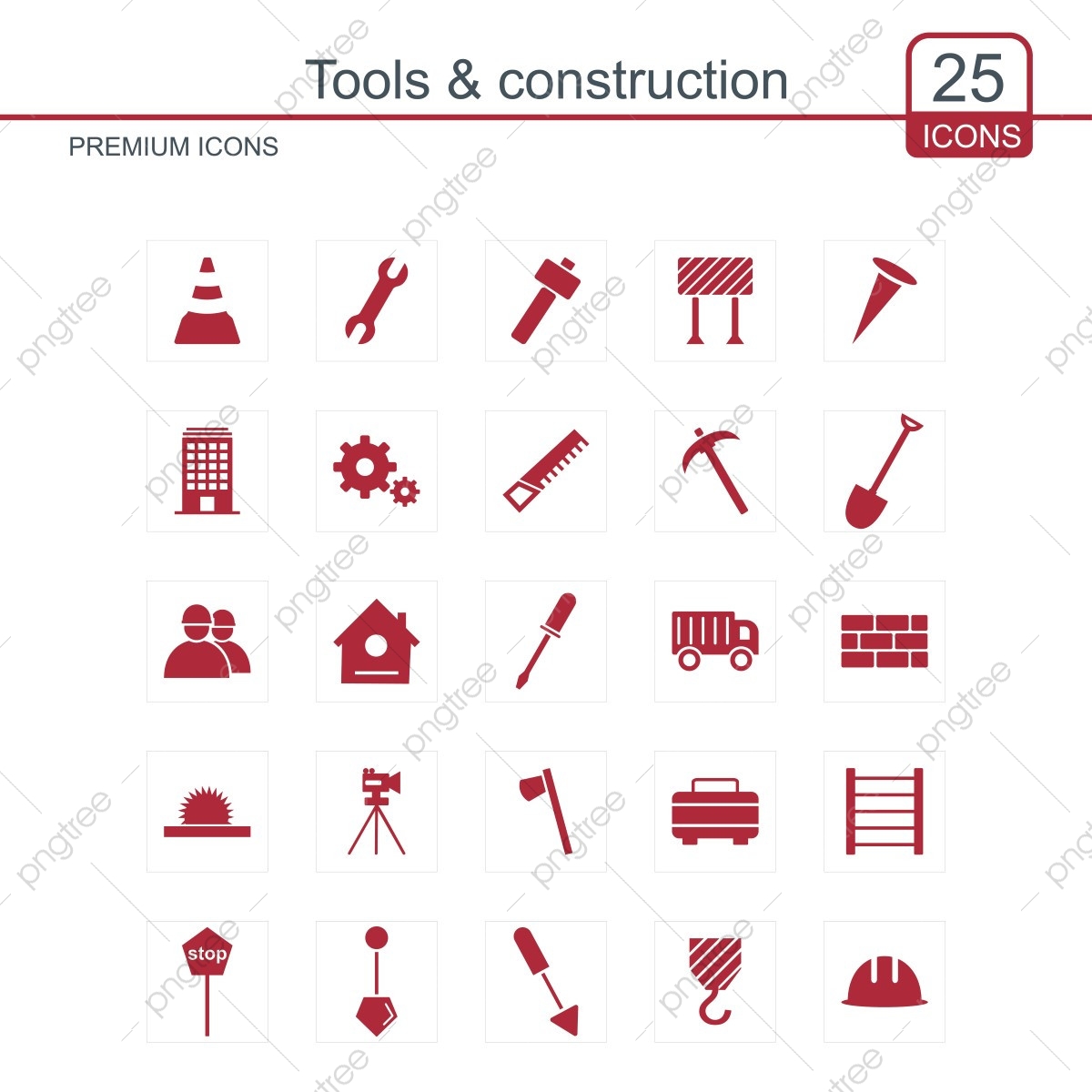 1200x1200 Tools And Constructions Icons Set, Construction, Icon, Set Png
