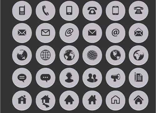 500x362 Contact Icons Free Sets Useful For Website Design