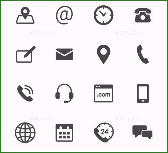 590x538 Resume Icons For Word New Release Professional Contact Icons