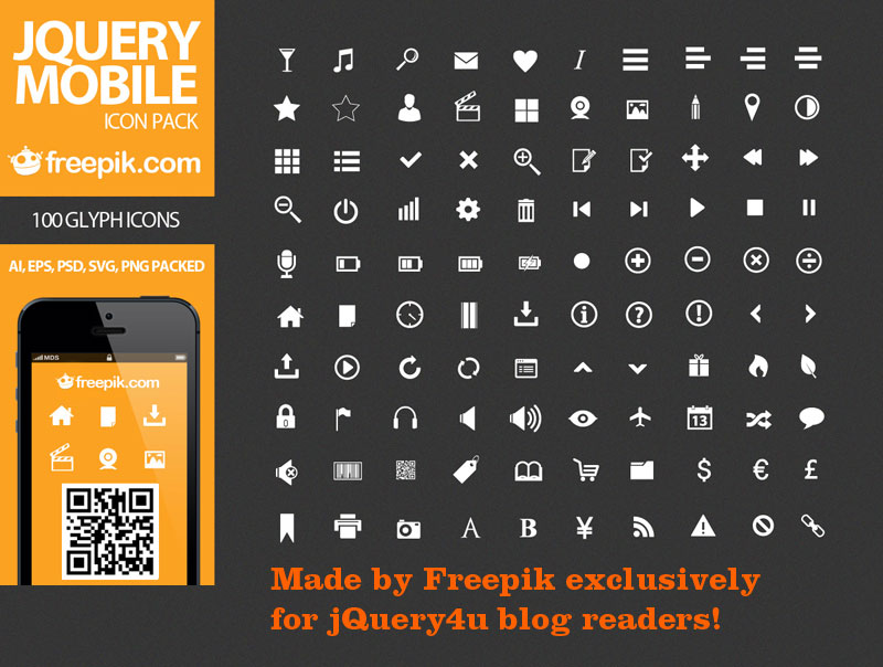 800x604 Free Jquery Mobile Icon Pack! Sitepoint