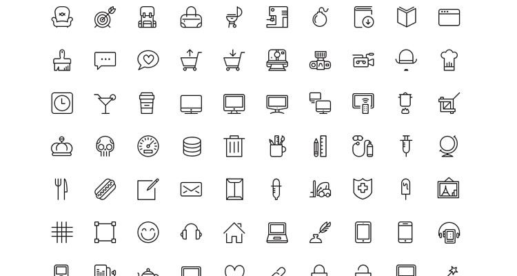 750x400 Top Free Icon Sets