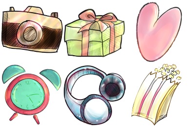 390x260 Cute Iconset