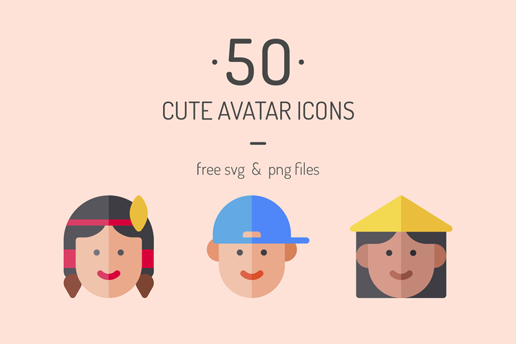 750x500 Free User Avatar Icon Set
