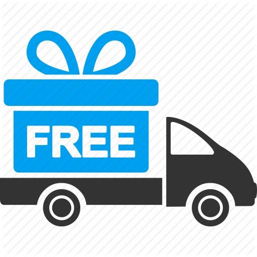 512x512 Free Delivery, Gift, Logistics, Shipping Car, Transport, Truck