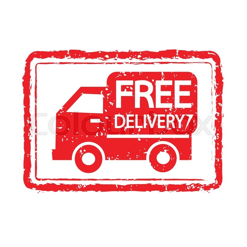 800x800 Free Delivery Box Icon Illustration Stock Vector Colourbox