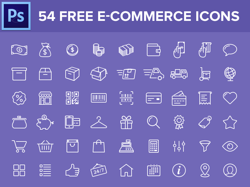 800x600 Free E Commerce Icons