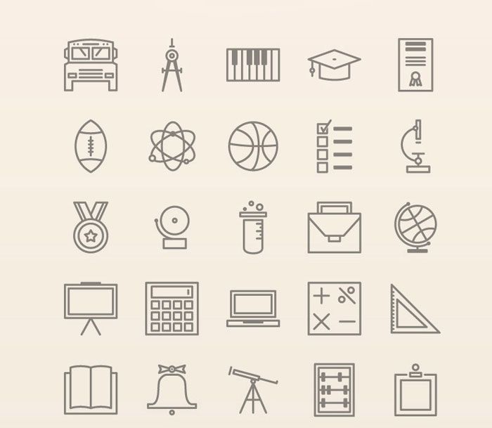 700x609 Free Education Icons Icons Education Icon, Free Icon Packs