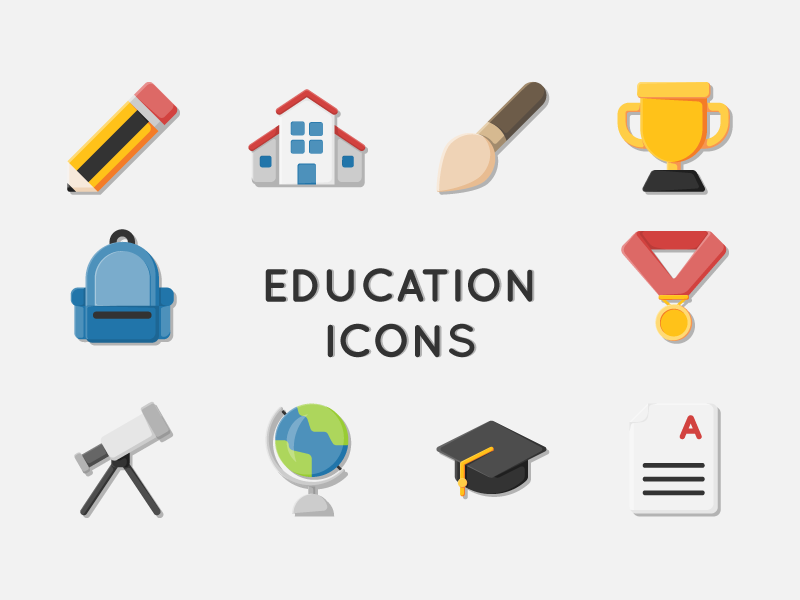 800x600 Free Education Icons
