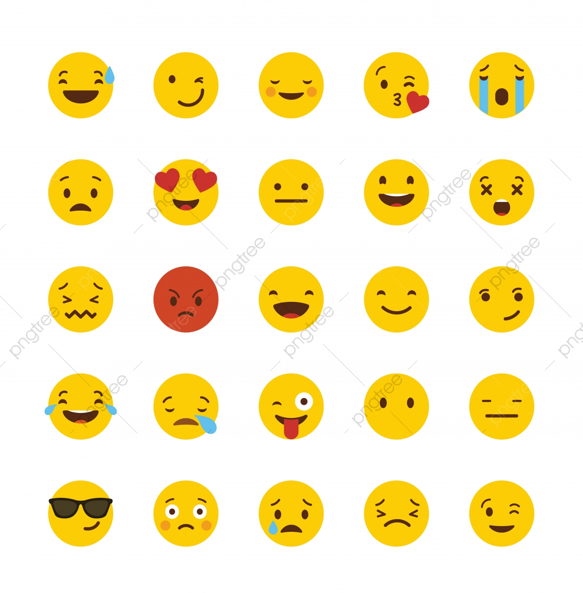 Emoji Icon Set Design Vector, Facebook Emotions, Emoji, Set Png 1200x1222 Emoji Icon Set Design Vector, Facebook Emotions, Emoji, Set Png