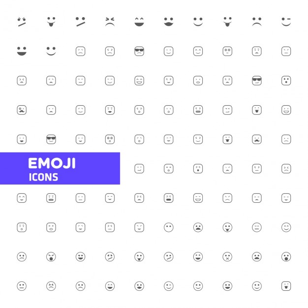 Emoji Icons Vector Free Download 626x626 Emoji Icons Vector Free Download