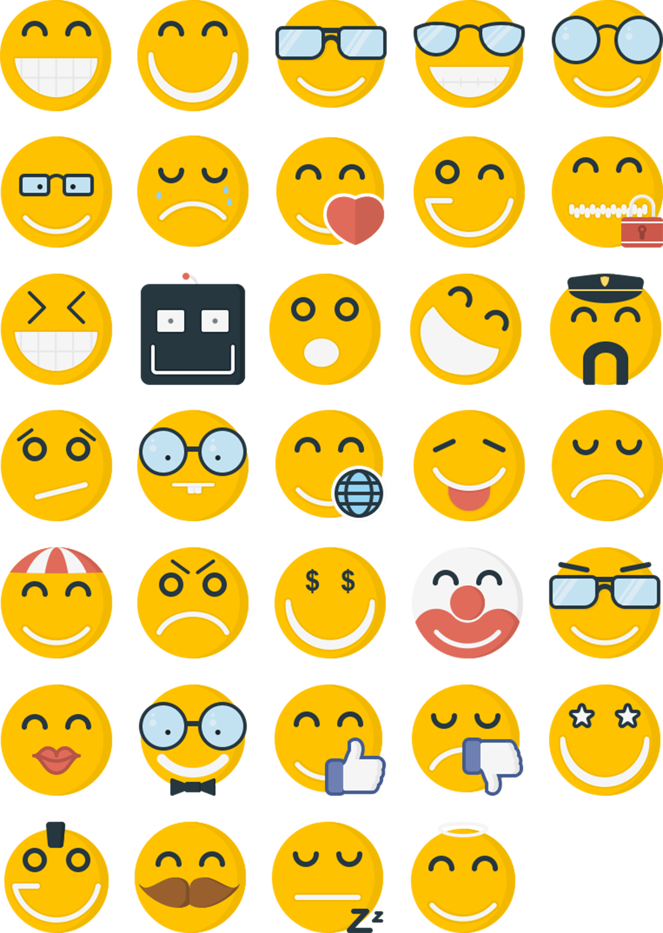 1356x1909 Hd Free Emoticon Transparent Png Image Download