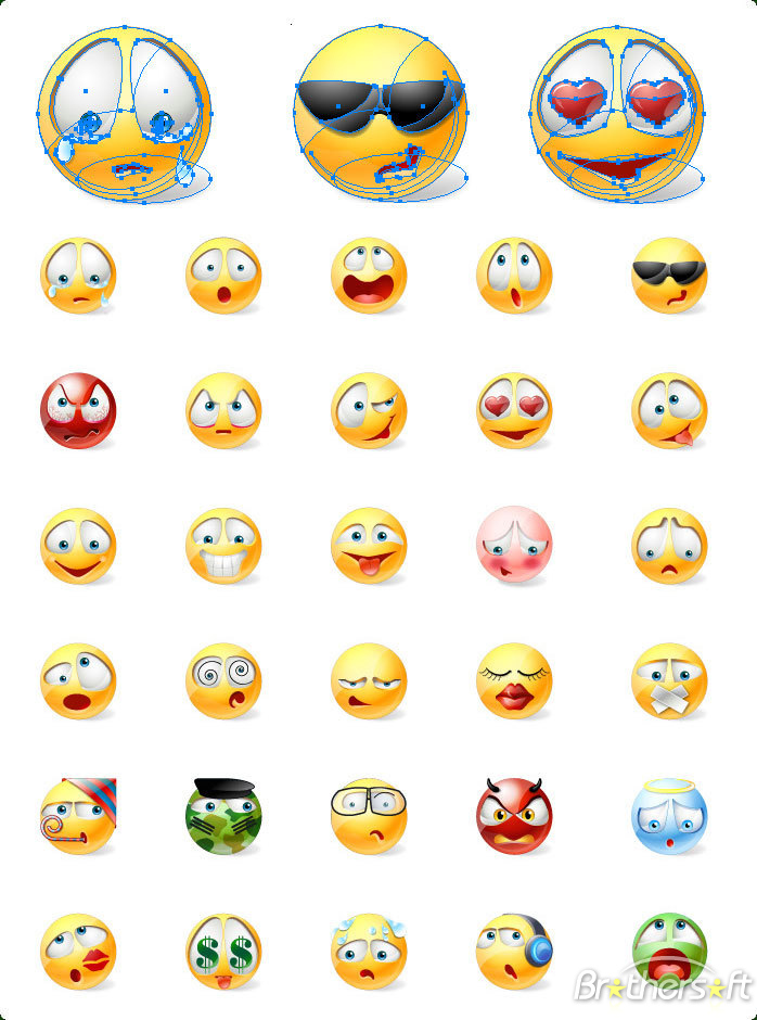 Free Emoticon Download at Vectorified.com | Collection of Free Emoticon