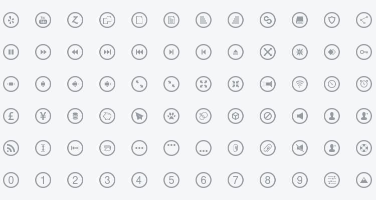 750x400 Top Free Icon Sets