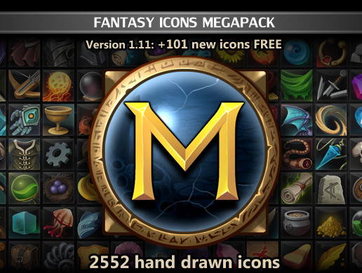 Fantasy Icons Megapack 516x389 Fantasy Icons Megapack