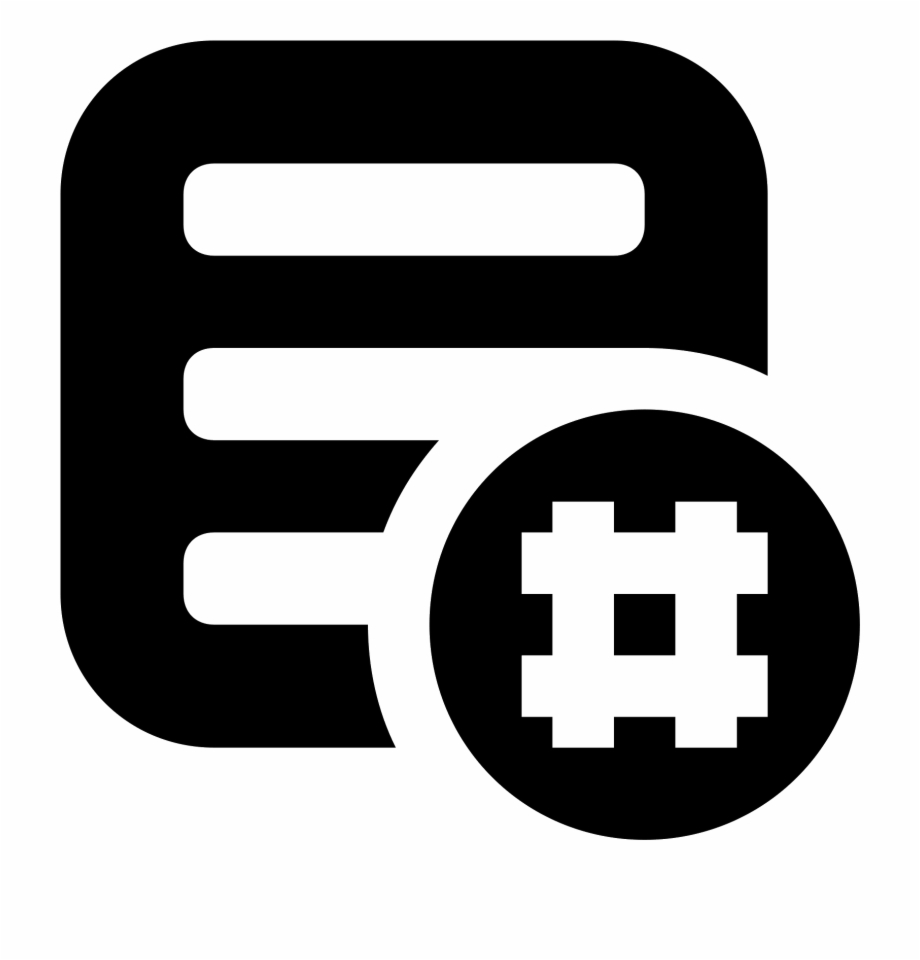 920x960 Hashtag Activity Feed Icon