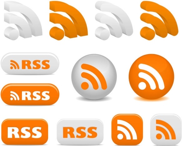 583x467 Rss Feed Icon Vector Free Vector In Adobe Illustrator