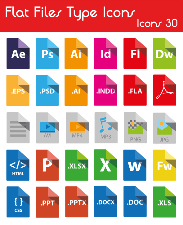 Icons Type Flat Freebie On Behance 590x725 Icons Type Flat Freebie On Behance
