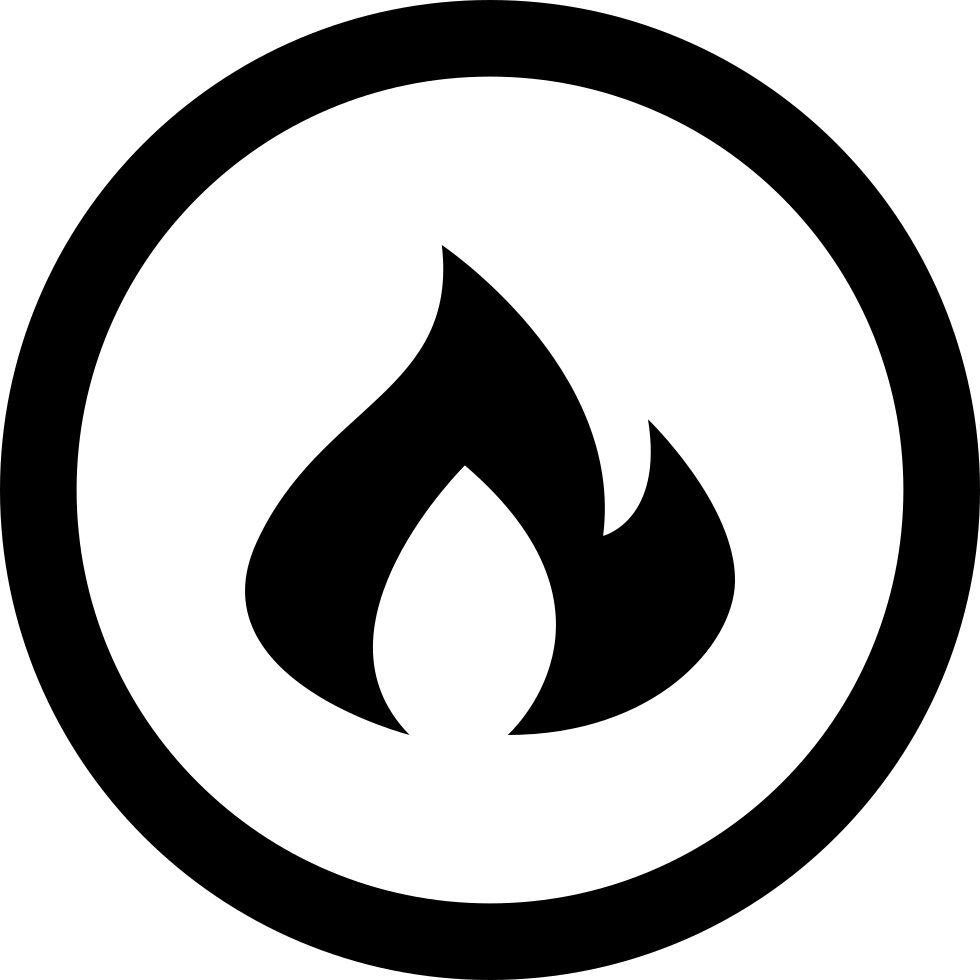 Burn Circular Interface Button With Fire Flames Png Icon Free 980x980 Burn Circular Interface Button With Fire Flames Png Icon Free