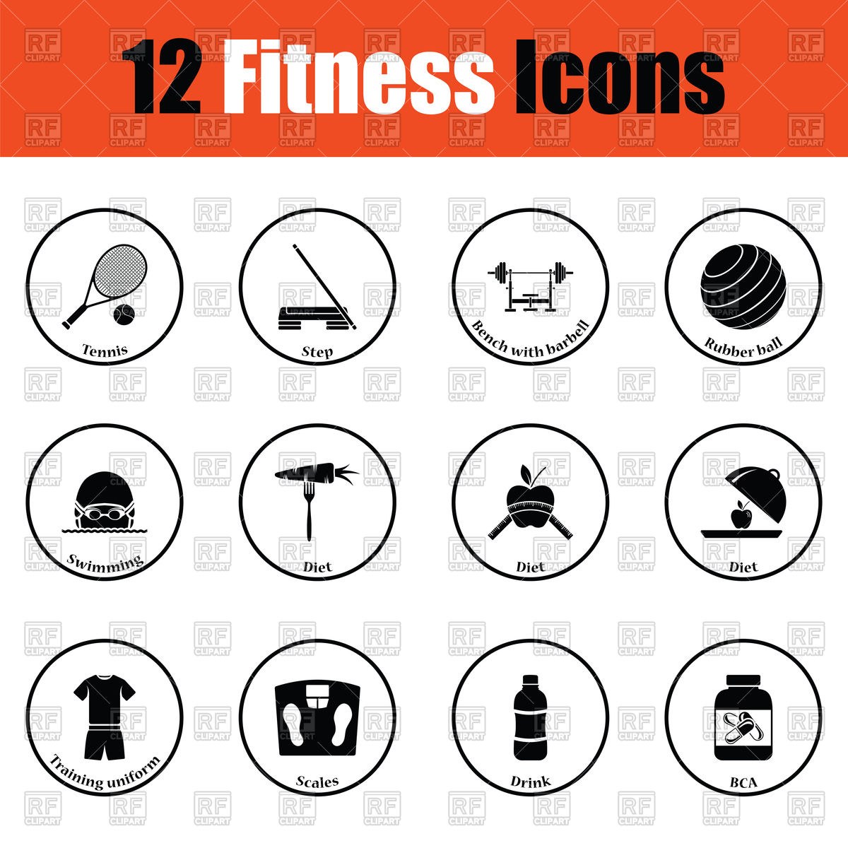 1200x1200 Fitness Icon