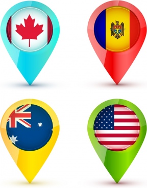 Asia National Flag Icon Free Vector Download 288x368 Asia National Flag Icon Free Vector Download