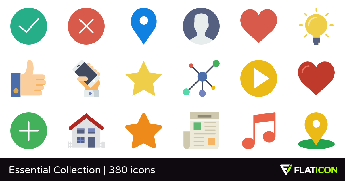 Essential Collection Free Icons 1200x630 Essential Collection Free Icons