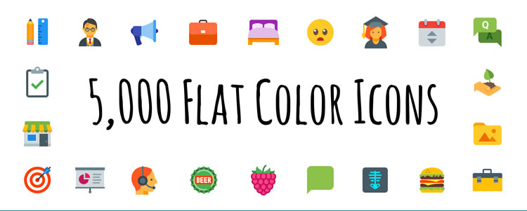 Top Free Flat Icon Sets For Ui Design 750x301 Top Free Flat Icon Sets For Ui Design