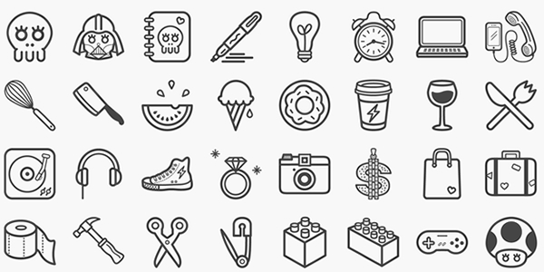 High Quality Free Flat Icon Sets 600x300 High Quality Free Flat Icon Sets
