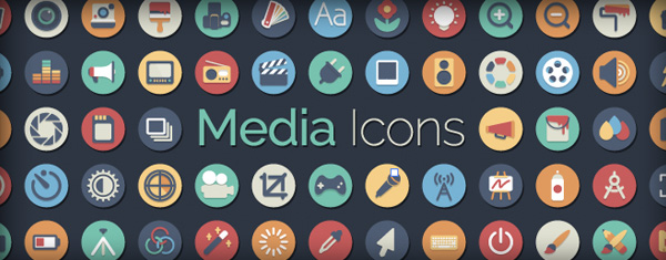 600x235 Our Flat Icon Set Gets A Media Makeover Elegant Themes Blog