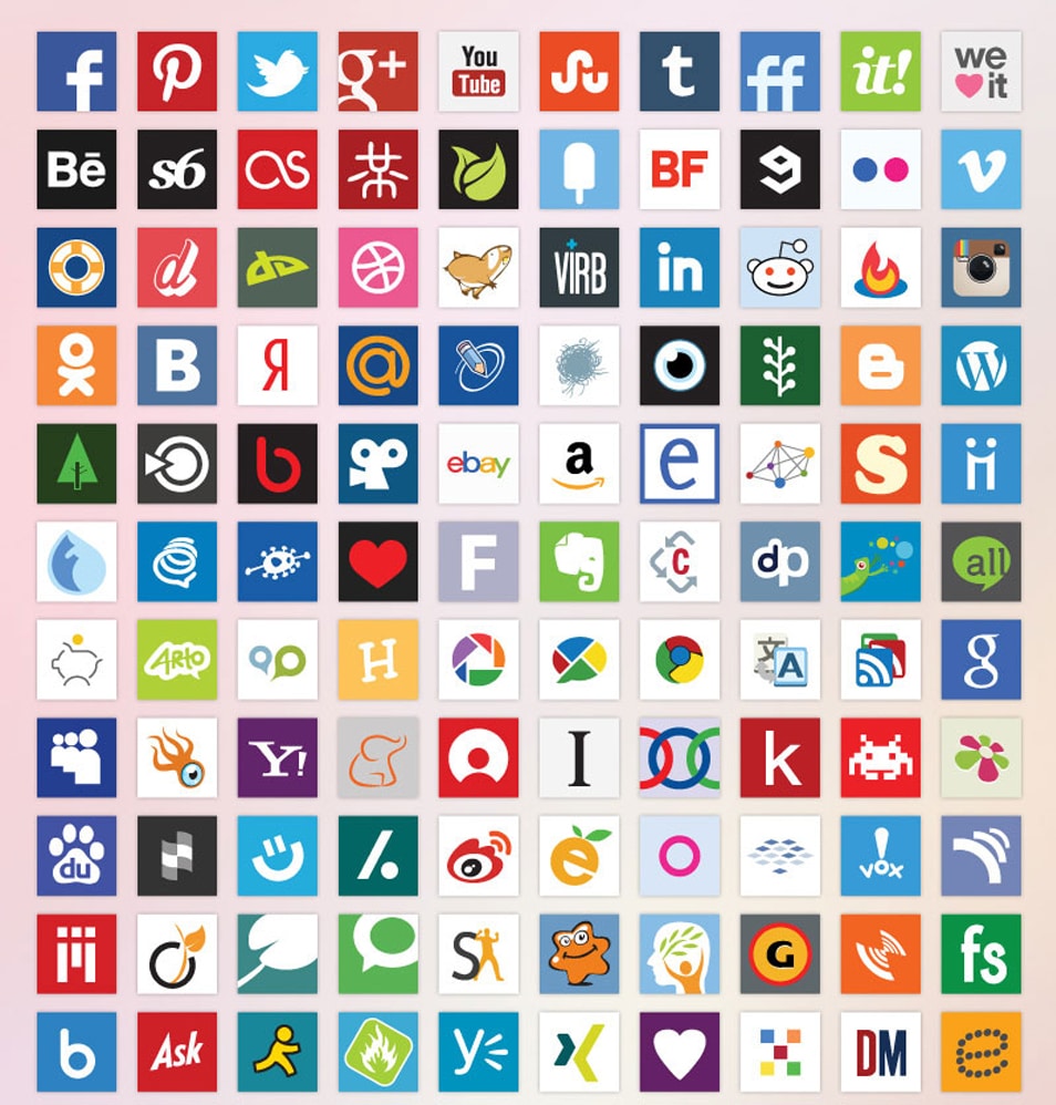 954x998 Free Flat Icon Sets