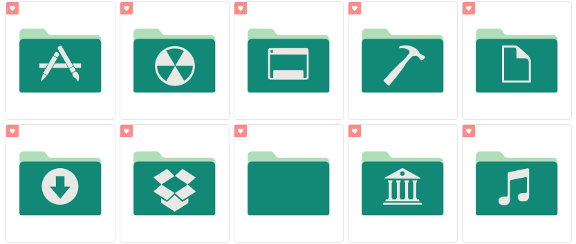 833x354 Best Useful Folder Icon Sets
