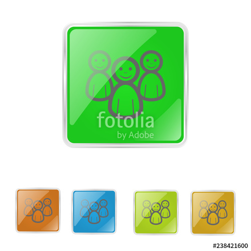 500x500 Set Of Color Icons Forum Icon Stock Image And Royalty Free