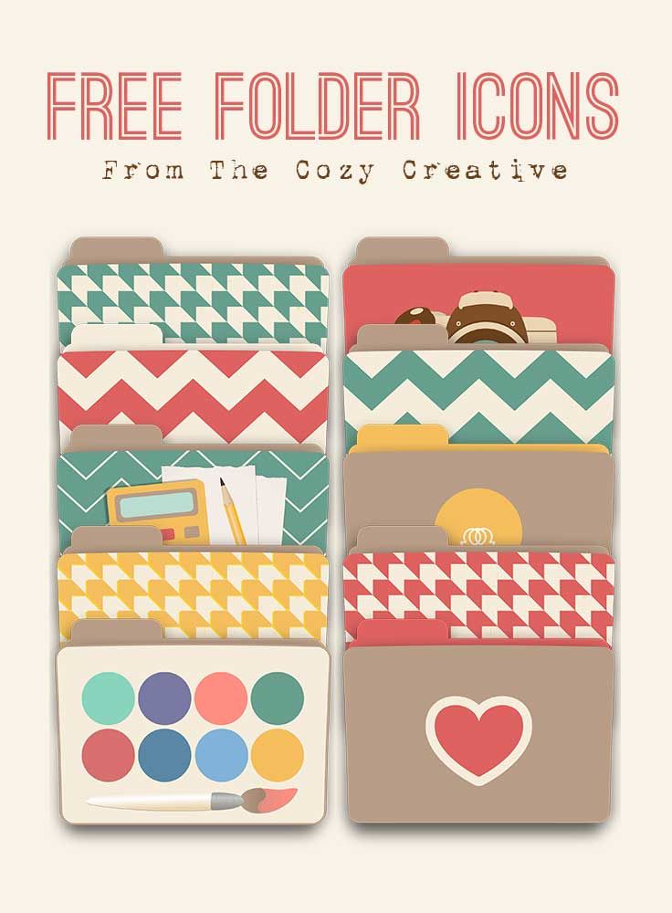 736x1000 Fun Folder Desktop Icons! Blogging Ideas Desktop Icons, Folder