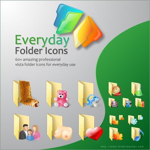 500x500 Download Free Fun Desktop Folder Icons