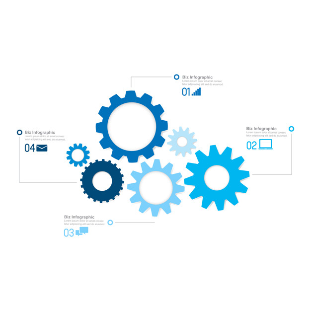 626x626 Illustration Of Gear Icon Vector Free Download