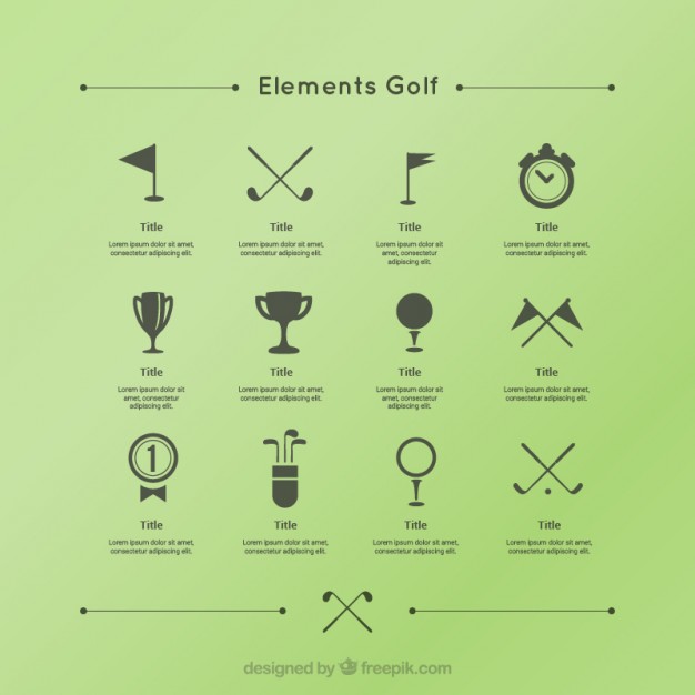 Golf Icon Vectors, Photos And Free Download 626x626 Golf Icon Vectors, Photos And Free Download