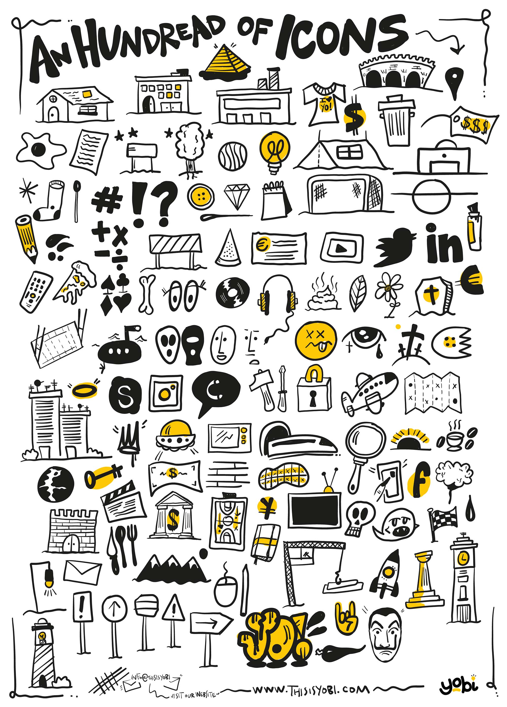 2000x2792 Free Hand Drawn Vector Icons
