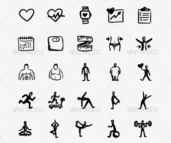 590x493 Delightful Hand Drawn Icon Sets Bashooka