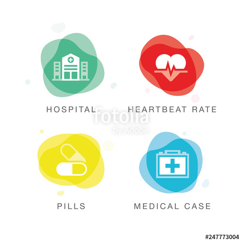 500x500 Healthcare Icon Set Stock Image And Royalty Free Vector