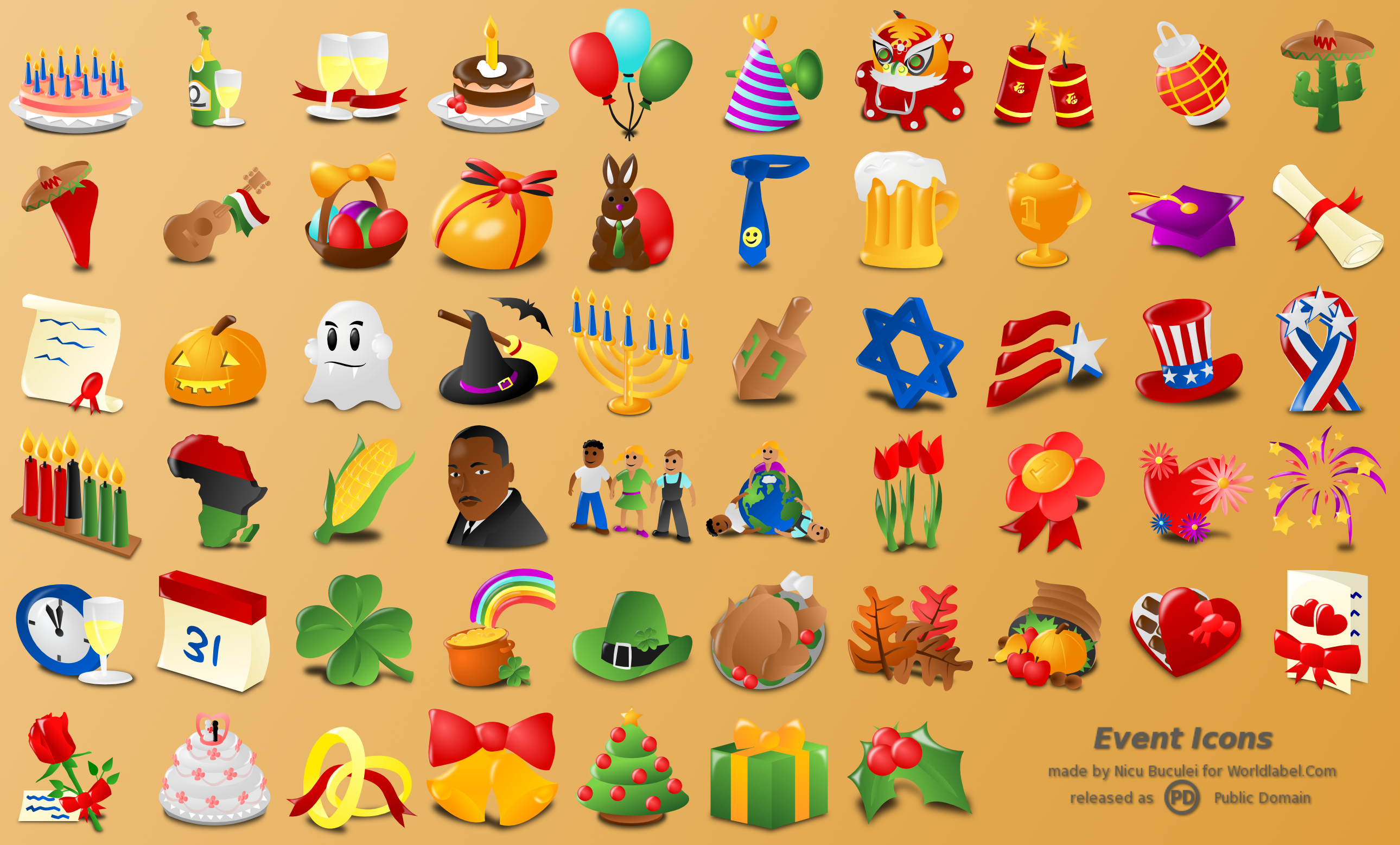 Free Web Icons For Events, Holidays Occasions Free Printable 2580x1556 Free Web Icons For Events, Holidays Occasions Free Printable