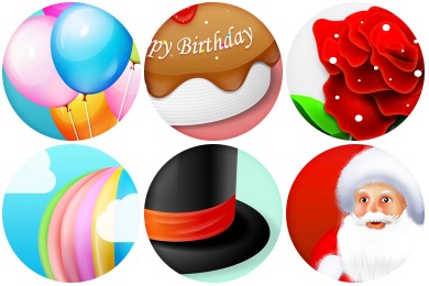 Holiday Icons 390x260 Holiday Icons