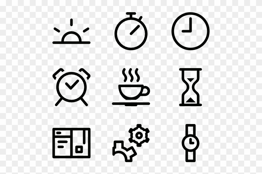 Schedule Icons Free Time 880x585 Schedule Icons Free Time