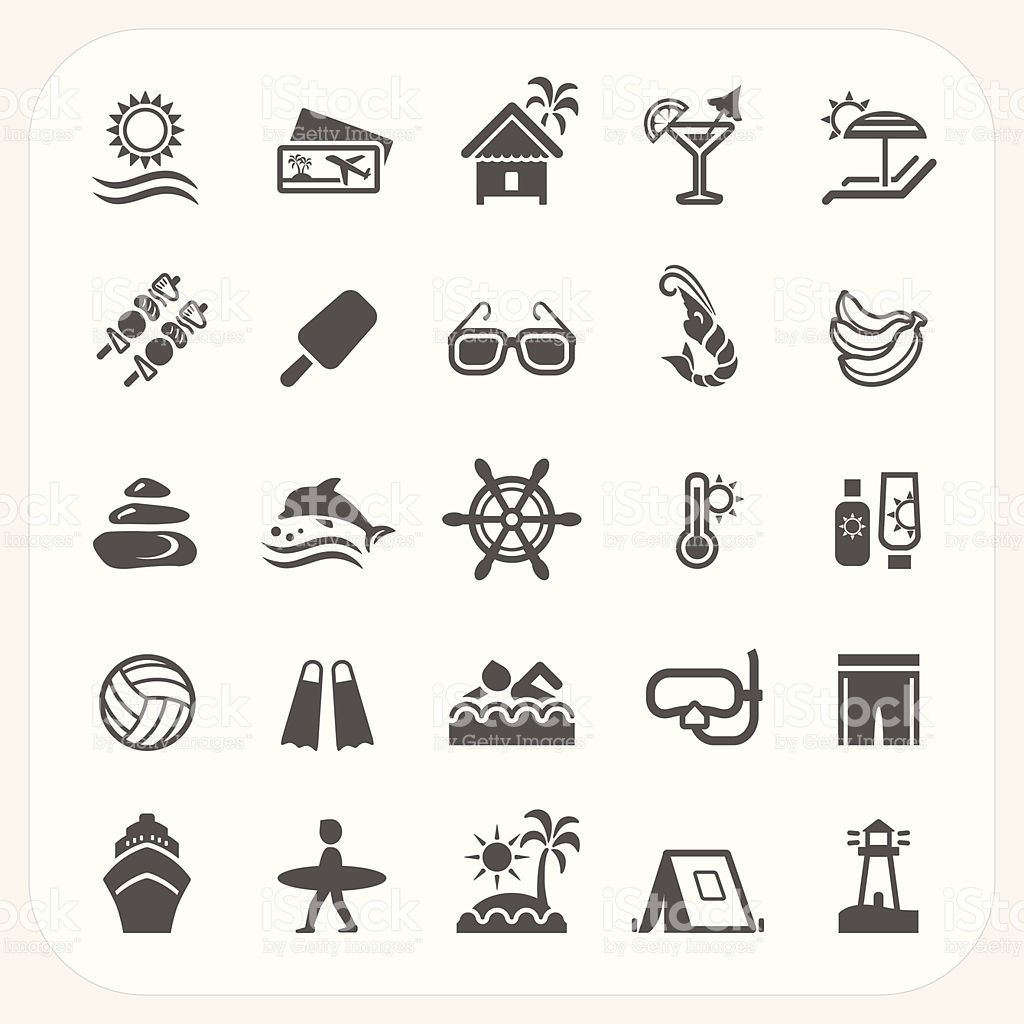 Summer Holiday Icons Set, Don't Use Transparency Hyatt 1024x1024 Summer Holiday Icons Set, Don't Use Transparency Hyatt