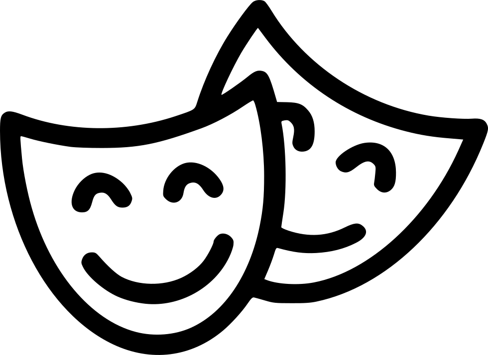 980x714 Mask Entertainment Art Theater Drama Acting Png Icon Free
