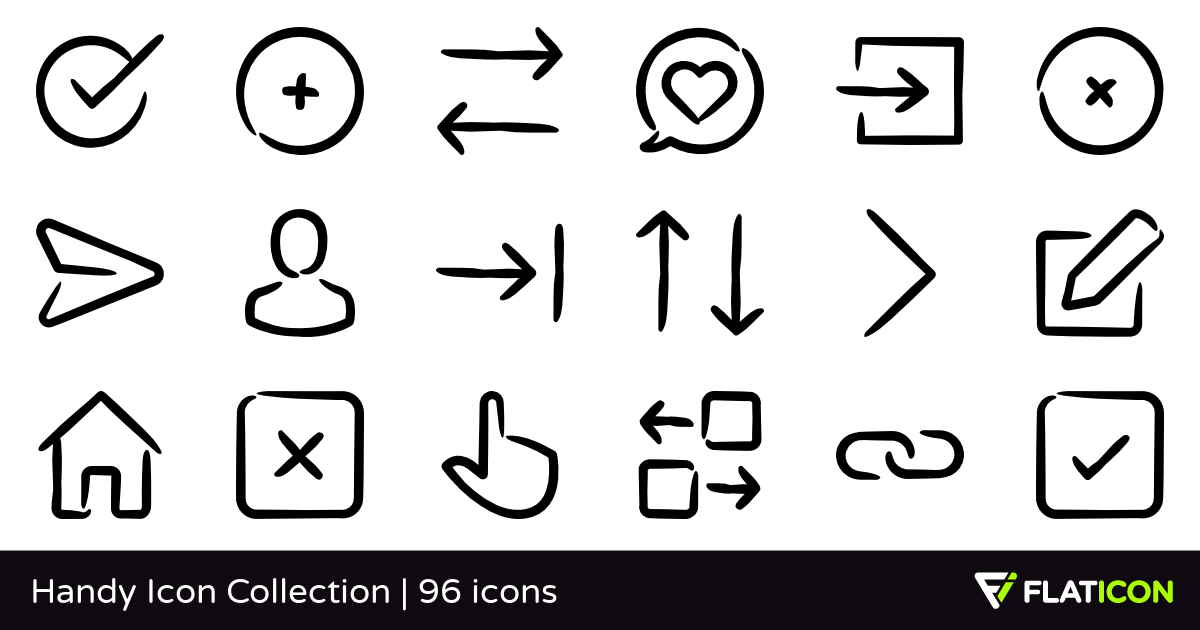 1200x630 Handy Icon Collection Free Icons